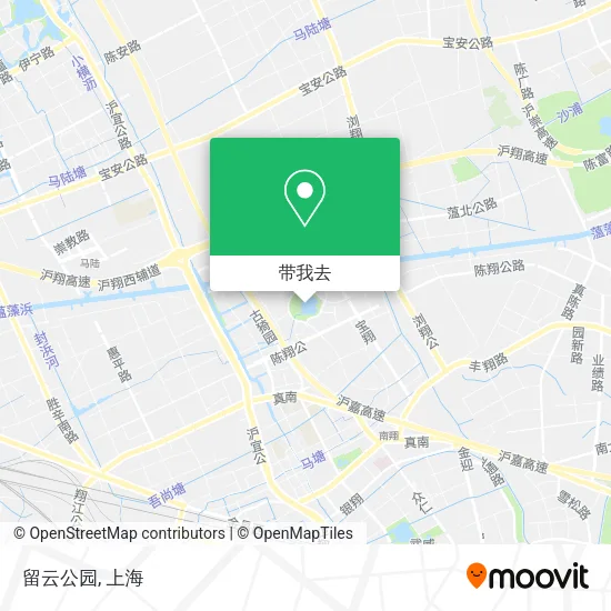 留云公园地图