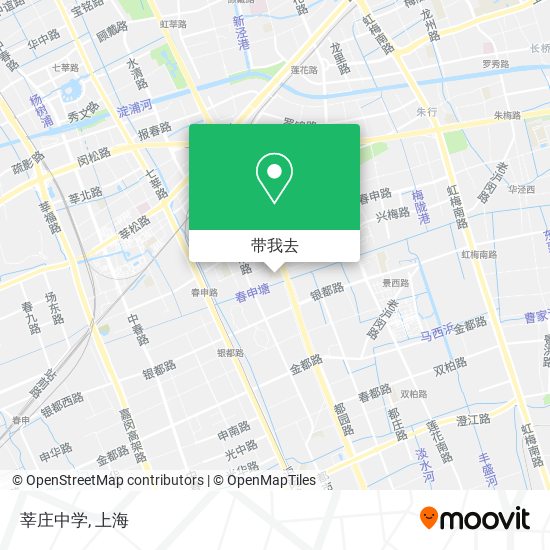 莘庄中学地图