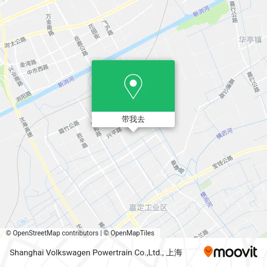 Shanghai Volkswagen Powertrain Co.,Ltd.地图