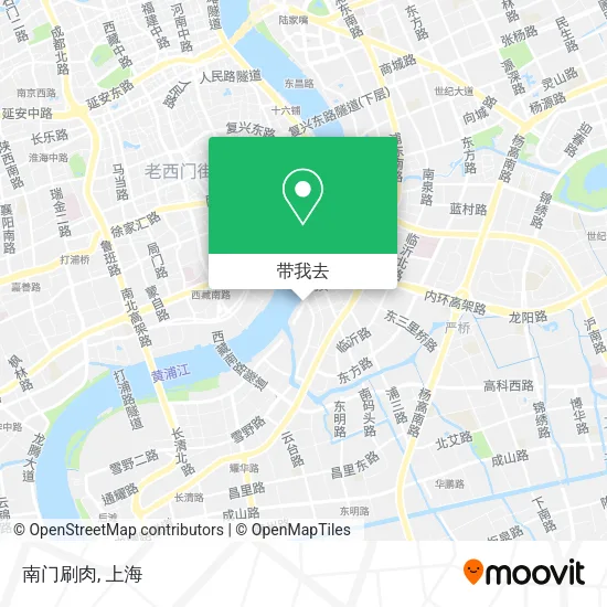 南门刷肉地图