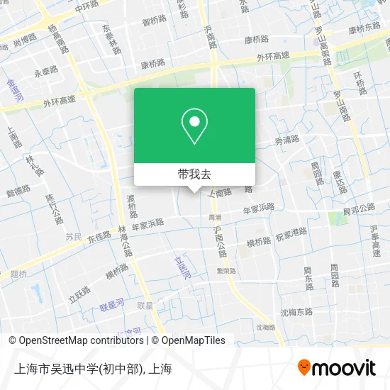 上海市吴迅中学(初中部)地图