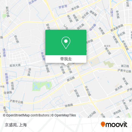 京盛苑地图
