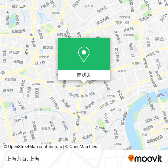 上海六百地图