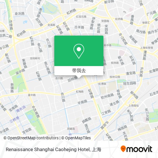 Renaissance Shanghai Caohejing Hotel地图