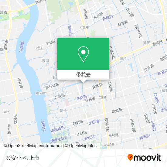 公安小区地图