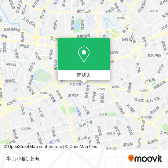 半山小館地图