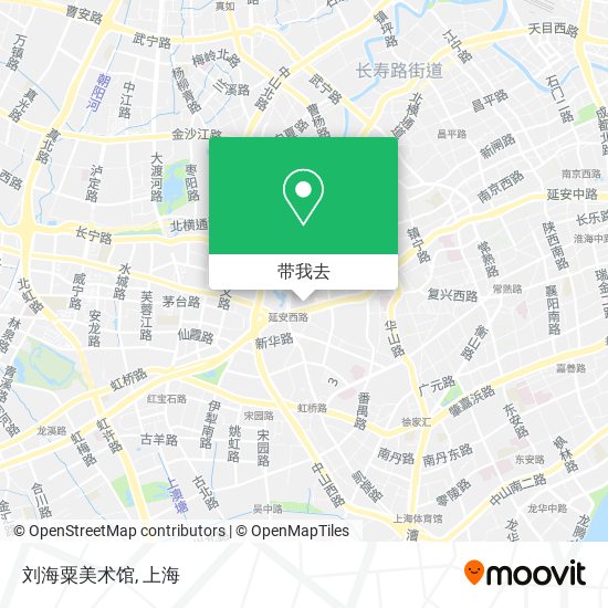 刘海粟美术馆地图