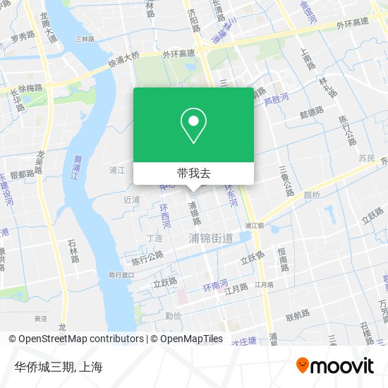 华侨城三期地图