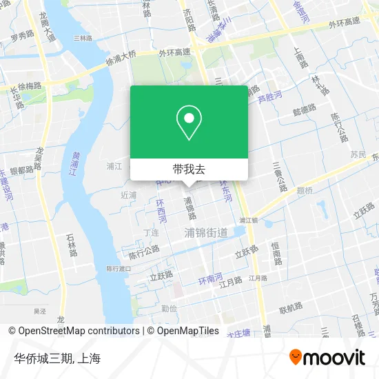 华侨城三期地图