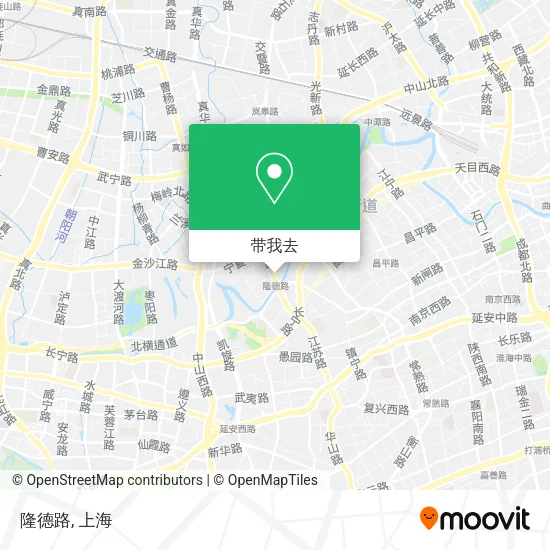 隆德路地图