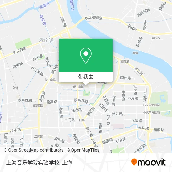上海音乐学院实验学校地图