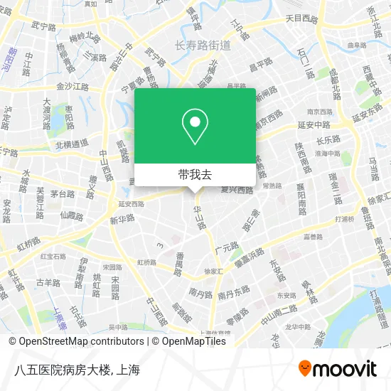 八五医院病房大楼地图