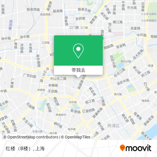 红楼（B楼）地图