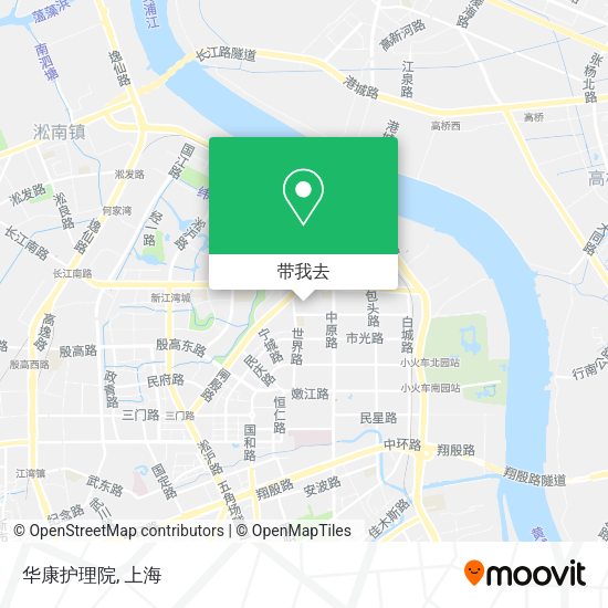 华康护理院地图