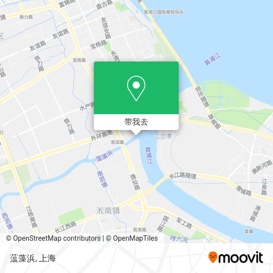 蕰藻浜地图