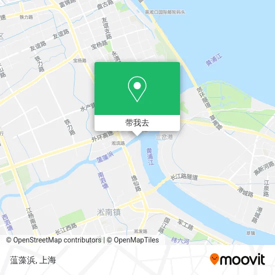 蕰藻浜地图