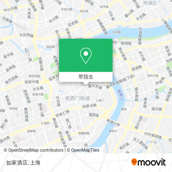 如家酒店地图