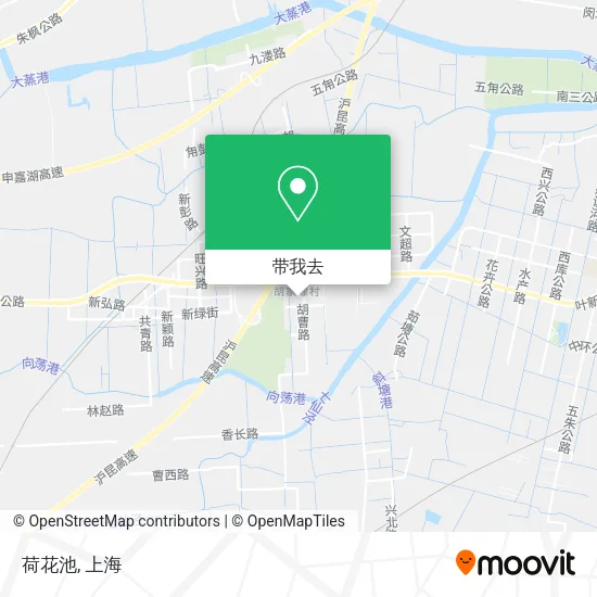 荷花池地图