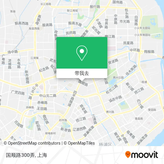 国顺路300弄地图