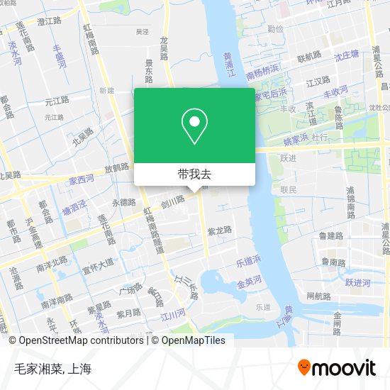毛家湘菜地图