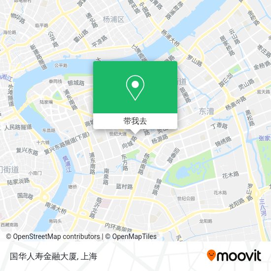 国华人寿金融大厦地图