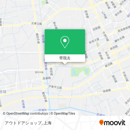 アウトドアショップ地图