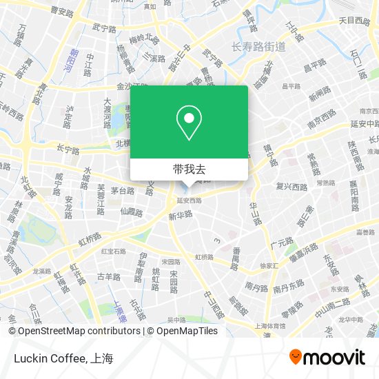 Luckin Coffee地图