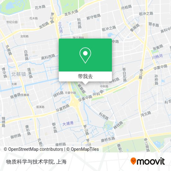 物质科学与技术学院地图
