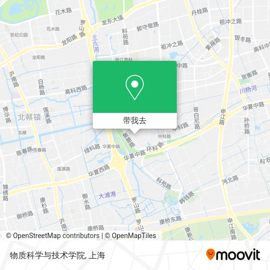 物质科学与技术学院地图