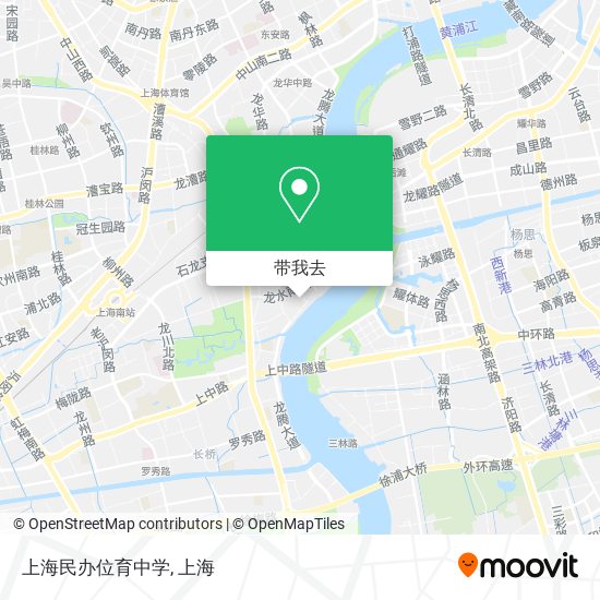 上海民办位育中学地图