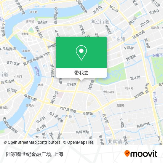 陆家嘴世纪金融广场地图