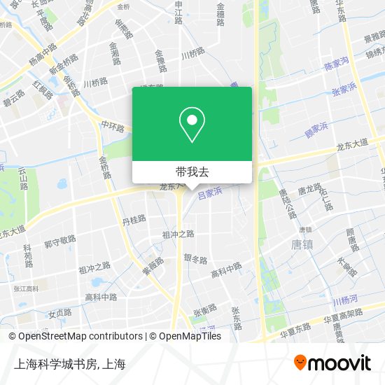 上海科学城书房地图