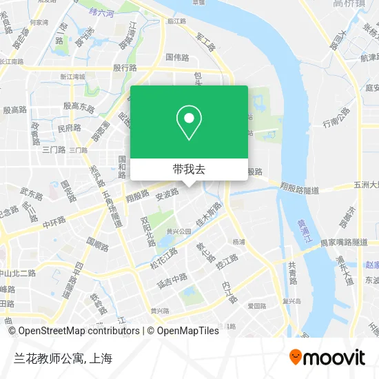 兰花教师公寓地图