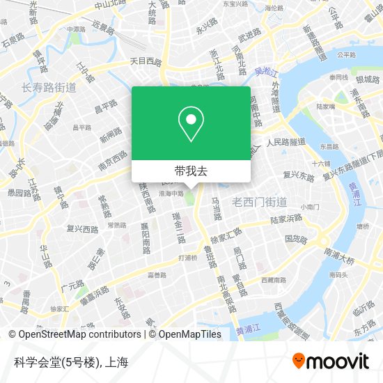 科学会堂(5号楼)地图