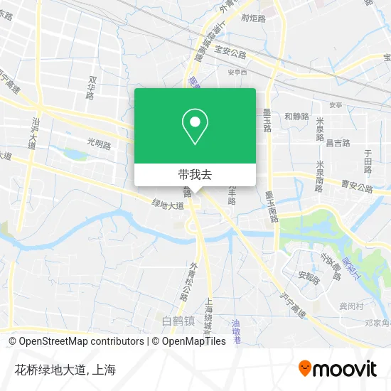 花桥绿地大道地图