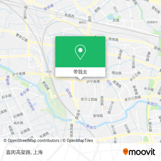嘉闵高架路地图