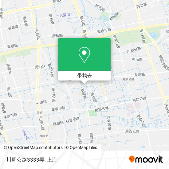 川周公路3333弄地图