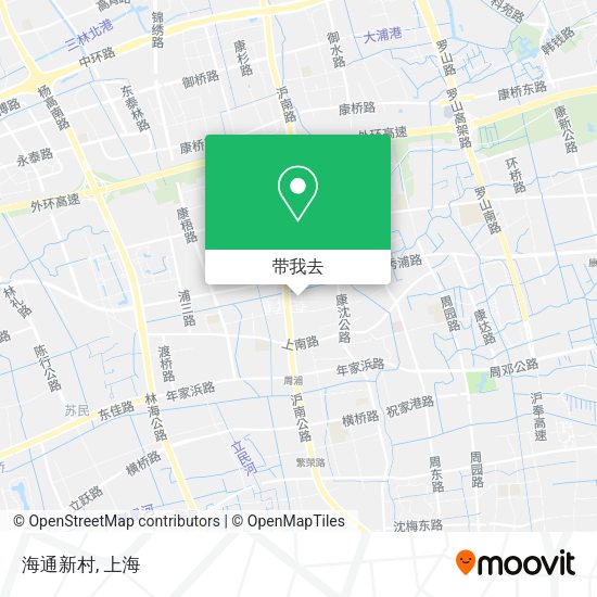 海通新村地图