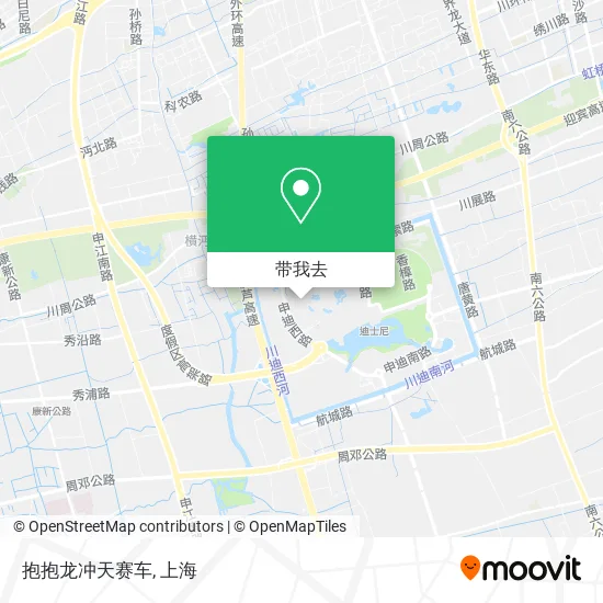 抱抱龙冲天赛车地图