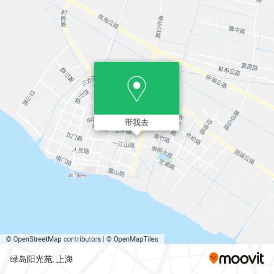 绿岛阳光苑地图