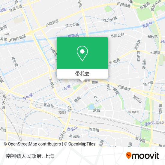 南翔镇人民政府地图