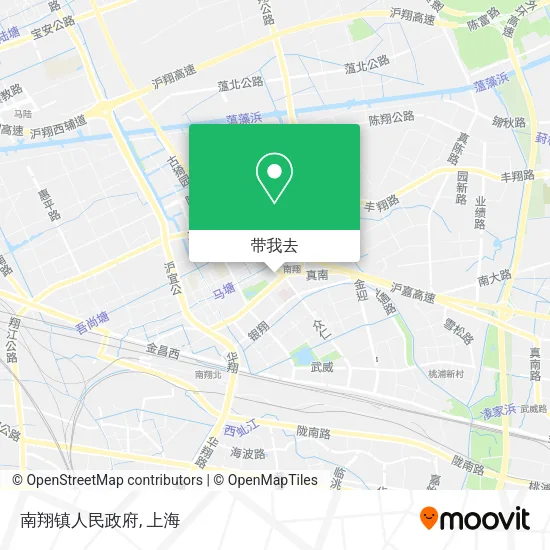 南翔镇人民政府地图
