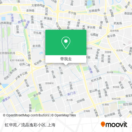 虹华苑／流晶逸彩小区地图