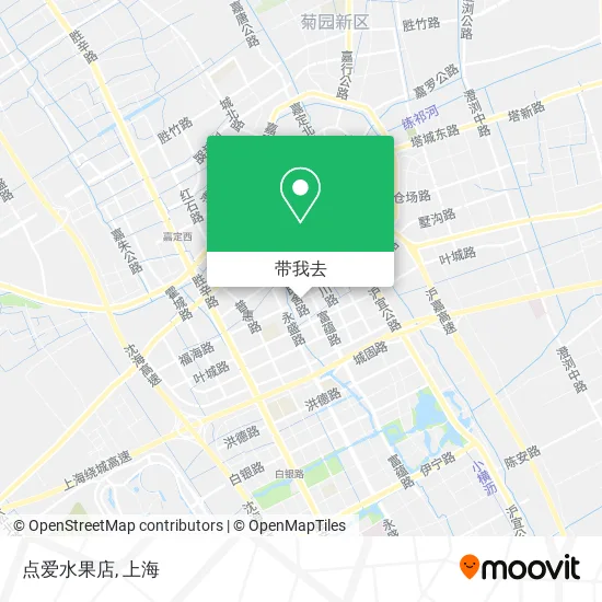 点爱水果店地图