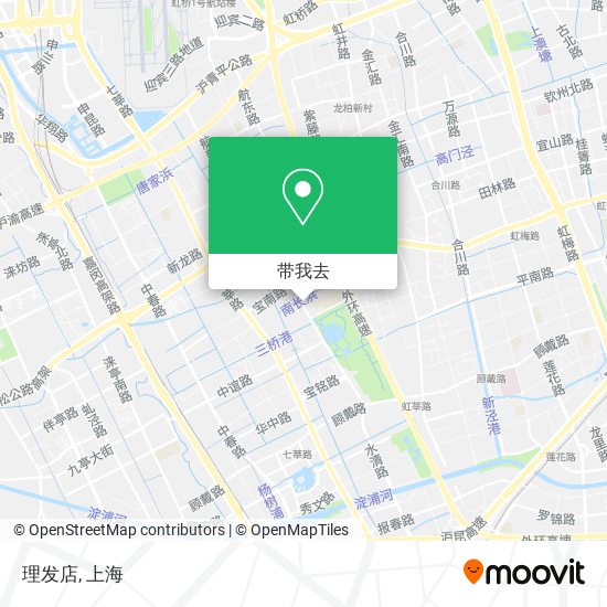 理发店地图