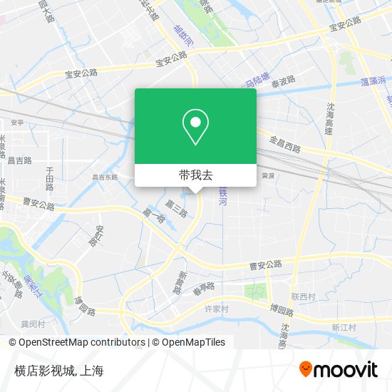 横店影视城地图