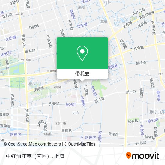 中虹浦江苑（南区）地图