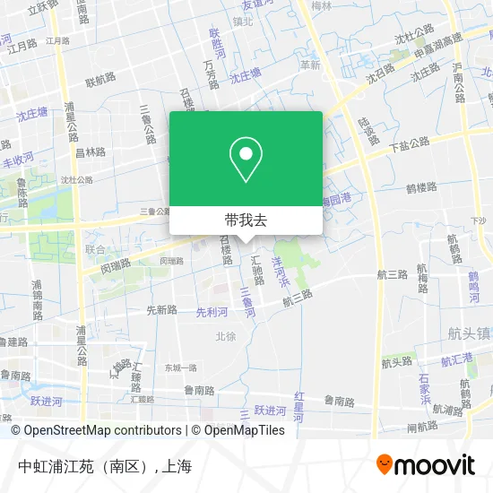 中虹浦江苑（南区）地图