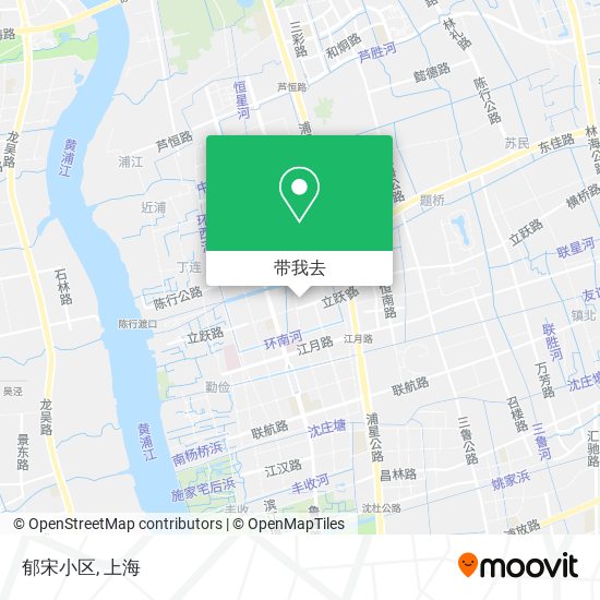 郁宋小区地图