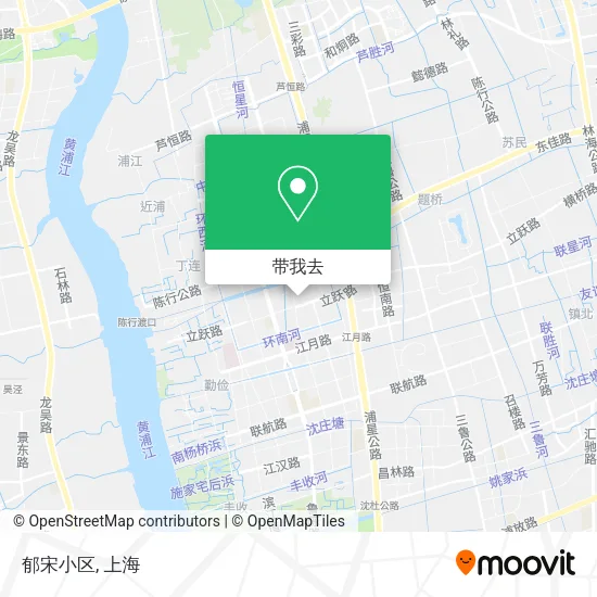郁宋小区地图